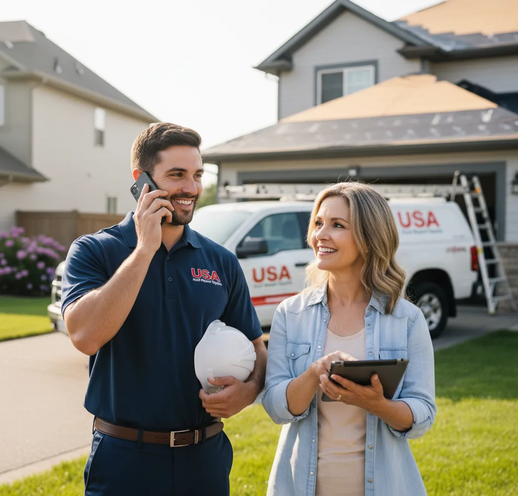 USA Roof Repair Experts customer support in Factoryville